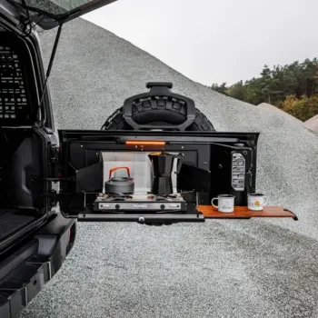 Τραπεζάκι πίσω πόρτας Bison για Jeep Wrangler JK/JL