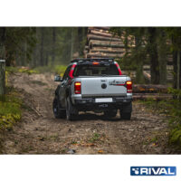 Πίσω Προφυλακτήρας Αλουμινίου Rival  για VW Amarok - Image 2